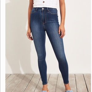 Hollister high rise skinny jeans